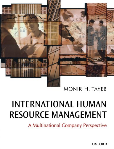 International Human Resource Management: A Multinational Company Perspective