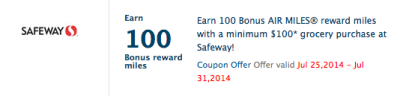July 25 Update: Germanwings becomes Aeroplan's latest airline partner, 100 Bonus Air Miles at Safeway and more!