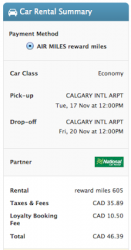 AIR MILES car rental redemptions get even better value with Alamo & National until December 31st.