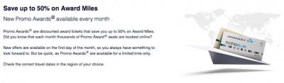 Air France KLM Flying Blue Promo Awards - Save 25% on Business Class award tickets between Toronto or Edmonton and Europe