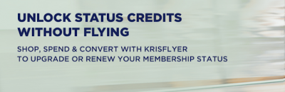 Earn Singapore Airlines KrisFlyer Elite Status & Star Alliance Gold Status from home