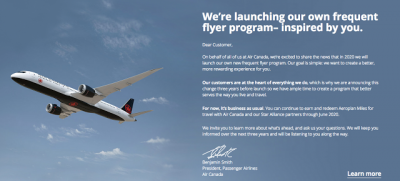 Further thoughts, insight and tips on the split between Air Canada and Aeroplan