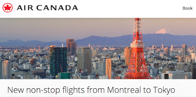 August 24 Update: Air Canada to launch Montreal-Tokyo flights, bonus AIR MILES for Hudson Bay eGift Cards & more!