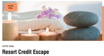Receive up to a $100 nightly credit for stays at Marriott Resorts in Canada, the U.S., Caribbean & Latin America