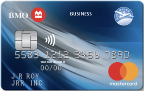 New increased welcome bonus of 1,150 miles on the BMO AIR MILES No-Fee Business Mastercard + earn 5x miles at Shell until the end of the year