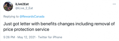Changes coming to the insurance benefits provided on Scotiabank Credit Cards including the loss of price protection