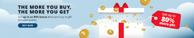 Receive up to an 80% bonus when you buy Aeroplan points