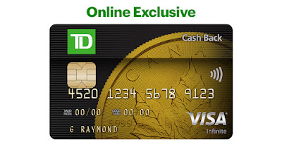 The TD Cash Back Visa Infinite* Card welcome bonus offer provides up to $290 cash back