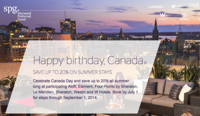 June 19 Update: Reader Questions on Amex to BA Transfer bonus, Starwood Canada summer sale, 12 new bonuses