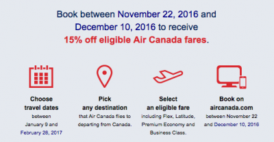 November 23 Update: WestJet & newleaf battle it out, last day for Week 4 contest, Air France Spring Seat Sale