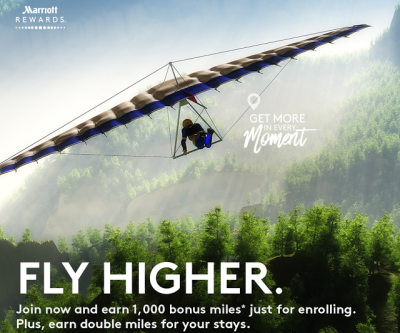 1,000 Free Aeroplan Miles or British Airways Avios when you join Marriott Rewards + earn Double Miles for stays