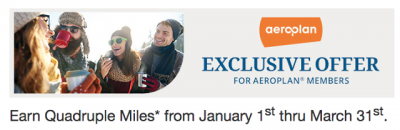 Earn Quadruple Aeroplan Miles for Choice Hotels stays Worldwide until March 31