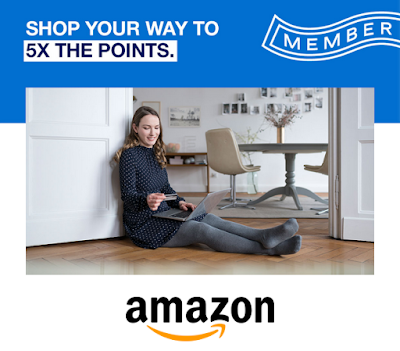 Amex Offers: 4 Bonus Points per dollar spent with Amazon for Black Friday Cyber Monday (5 points per dollar total)