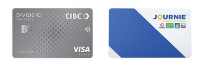 Receive up to $320 in value with this CIBC Dividend Platinum Visa Card JOURNIE Rewards offer