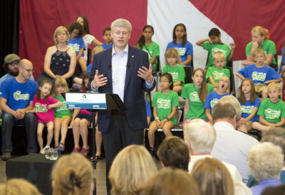 Harper: Economic downturn a symptom of global woes