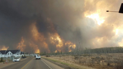 Are Fort McMurray homes insured for fire?