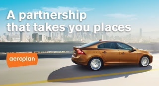 Aeroplan Volvo Partnership: 250 Free Aeroplan Miles for test driving a Volvo (and more if you buy/service one!)