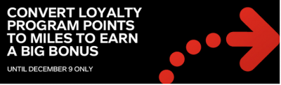 Transfer points to Aeroplan to earn up to 25,000 Bonus Aeroplan Miles