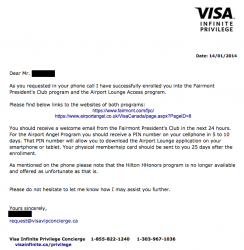 TD Aeroplan Visa Infinite Privilege loses a key benefit - HHonors Diamond status removed