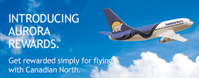 Canadian North launches their own Frequent Flyer Program: Aurora Rewards