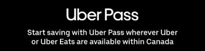 Aeroplan credit card holders now receive a free Uber Pass benefit