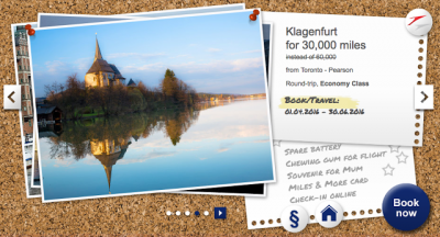 Miles & More Award Ticket Sale - Save 50% on Economy Class award tickets between Toronto and Austria