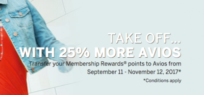 Amex Membership Rewards 25% Bonus when transferring to British Airways Executive Club is back!