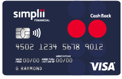 Simplii Financial Cash Back Visa: 10% bonus cash back at restaurants and bars for first four months