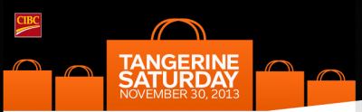 Tangerine Saturday returns on November 30 - Double Aeroplan Miles for CIBC cardholders