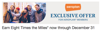 8x Aeroplan Miles for Choice Hotels stays Worldwide (Until Dec 31)