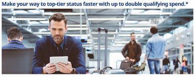 WestJet Rewards: Up to Double Elite Qualifying Spend on flights within Canada or between Canada and the U.S.