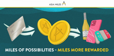 Up to a 15% bonus when you convert points from American Express, HSBC or RBC to Cathay Pacific Asia Miles