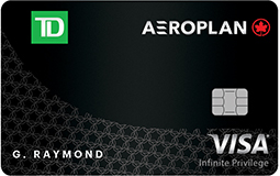 Earn up to 65,000 Bonus Aeroplan Points and a buddy pass worth 30,000 points with the TD® Aeroplan® Visa Infinite Privilege* Card
