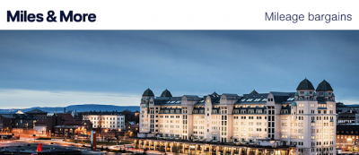 Miles & More Mileage Bargains - Big mileage discounts of 50% or more on flights to Europe from Calgary, Halifax and Montreal