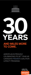 Aeroplan turns 30 years old - tell us about your favourite redemption for a chance to win 30,000 Aeroplan Miles!
