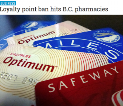 Dec 10 Update: B.C. bans loyalty incentives on prescriptions and Executive Hotels bonuses for December