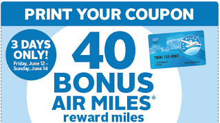 Jun 12 Update:  Don't buy AIR MILES reward miles unless you really need to and tons of new bonuses