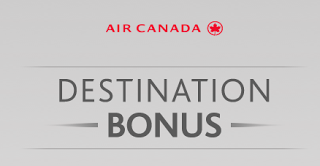 Air Canada’s Destination Bonus Event - Earn up to 10,000 Bonus Aeroplan Miles on select flights worldwide