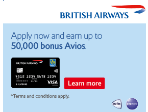 RBC British Airways Visa Infinite Card sign up bonus increased to 50,000 Avios
