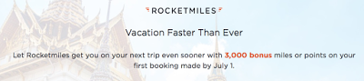 June 28 Update: Rocketmiles 1st time booking bonus, New Centurion Lounge in Houston, Hilton Triple Aeroplan Miles offer