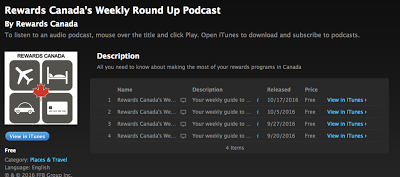 October 18 Update: Podcast Episode 4 is now out, Aeroplan change fees increase & updates to our Travel Medical Insurance coverage