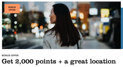 2,000 Bonus Marriott Bonvoy Points for stays at the Four Points by Sheraton Edmonton Gateway