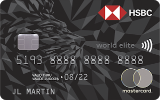 Earn up to 70,000 bonus points and get your first year free on the HSBC World Elite Mastercard