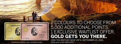 September 7 Update: Update for the Amex Gold Rewards Card waitlist offer, Amex Aeroplan Reserve Card also gets a NEXUS credit & updates to two of our features