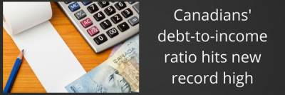 Canadian Household Debt Hits New Record High