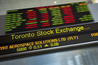 TSX closing in on record high close