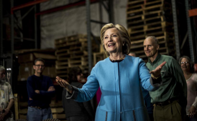Clinton bid a financial boon for strapped Democratic Party