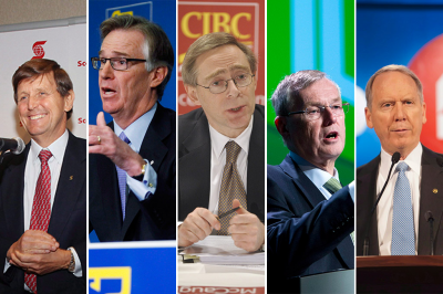 The Big Five banks’ CEO cycle is complete. Here’s how they performed