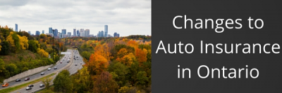 Auto Insurance Changes now in Effect in Ontario