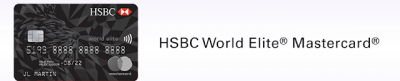HSBC World Elite Mastercard - Up to 60,000 bonus points + first year annual fee waived (90,000 points + annual fee for Quebec)
